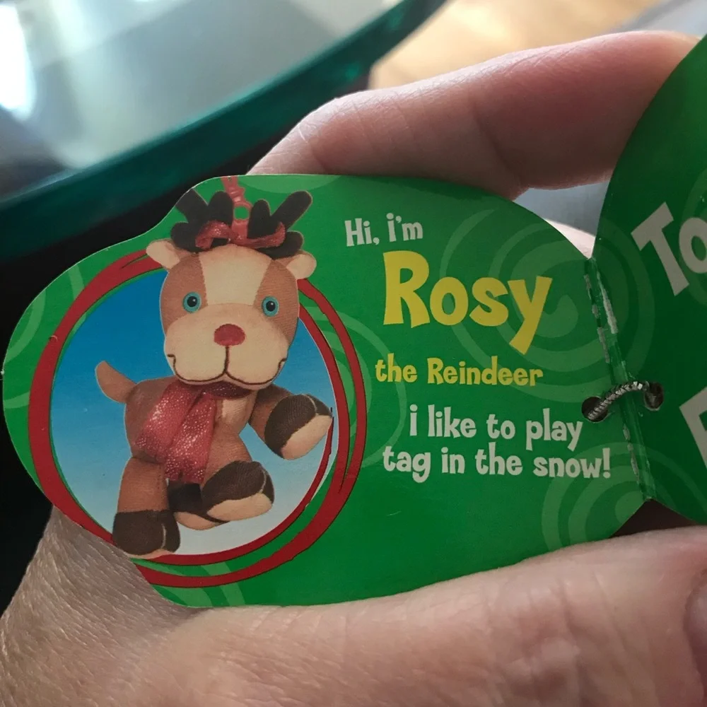 NWT Vintage Doodle Mini Pet ROSY the REINDEER *Original Factory Sealed Package*